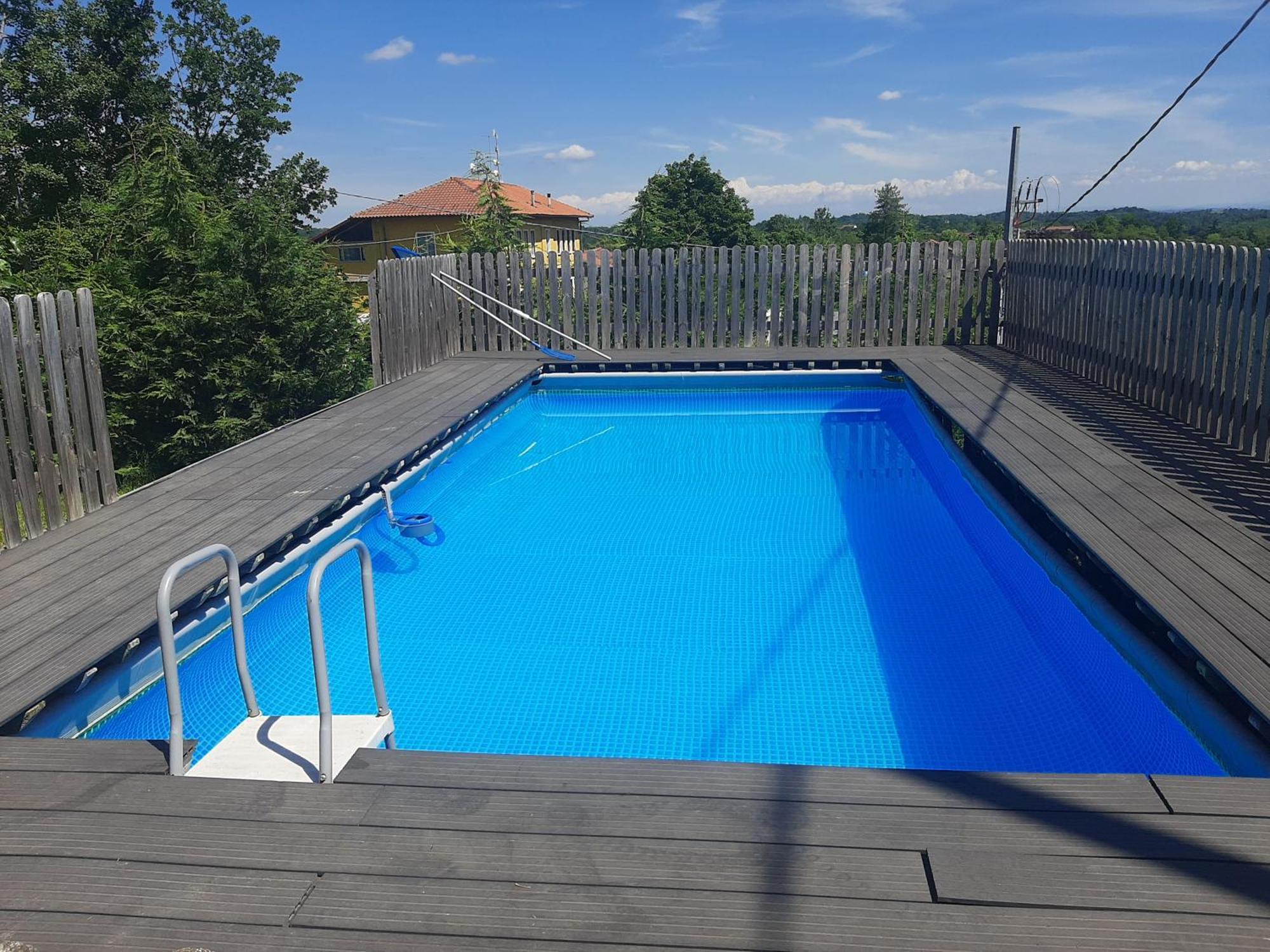 فيلا Cascina Teresina Monferrato Piscina Cortazzone المظهر الخارجي الصورة