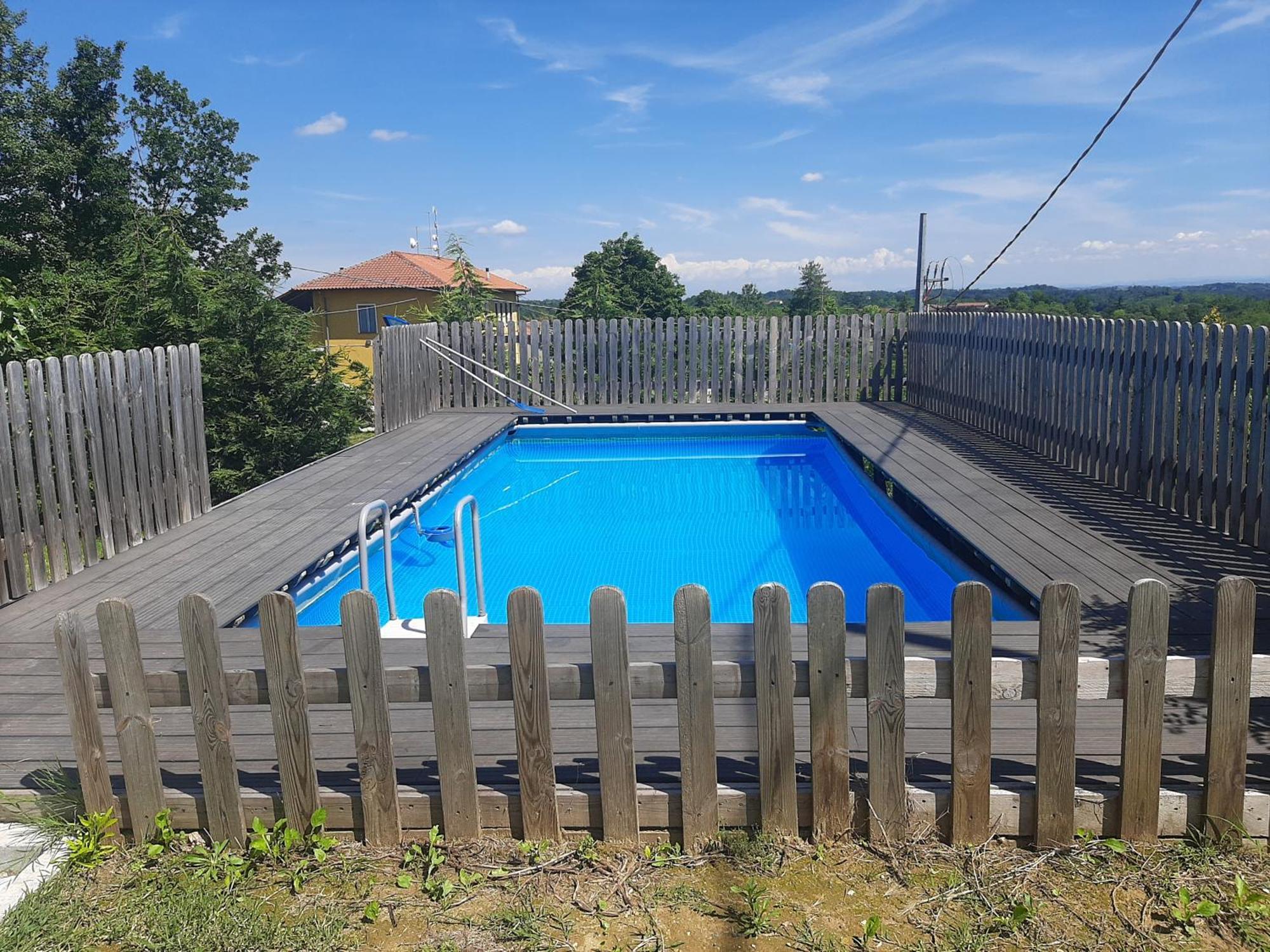 فيلا Cascina Teresina Monferrato Piscina Cortazzone المظهر الخارجي الصورة